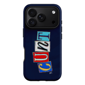 Lil Cnts Blue Printed Phone Cases iPhone 18 Pro / Armoured by Margarbs Art - The Dairy
