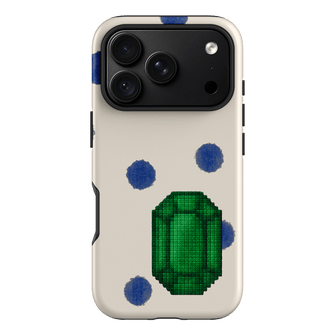 May Emerald Printed Phone Cases iPhone 18 Pro / Armoured by Joiana - The Dairy