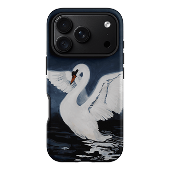 Midnight Swan Printed Phone Cases iPhone 18 Pro / Armoured by Lisa Hu - The Dairy