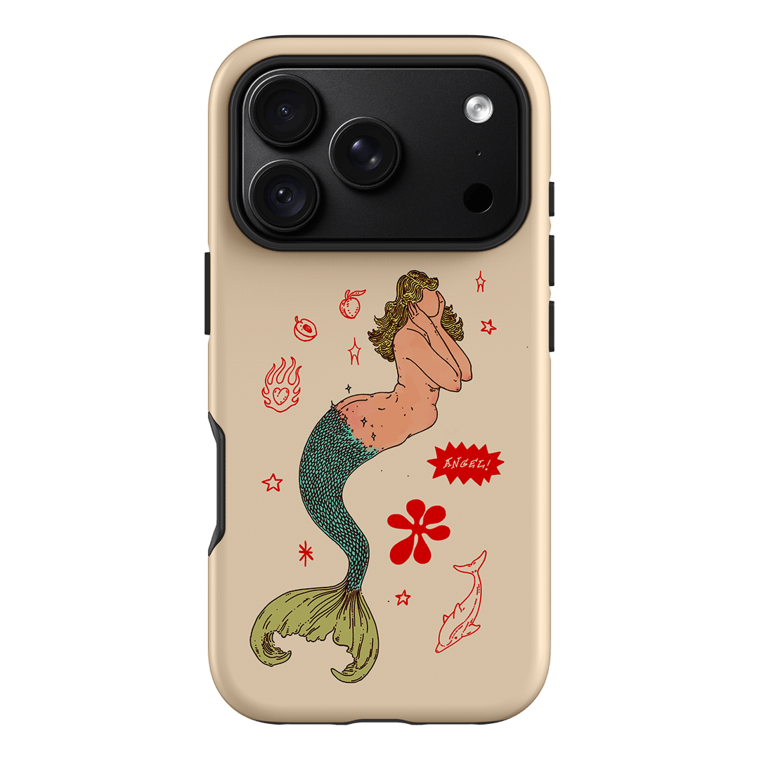 Mimi Cream Printed Phone Cases iPhone 18 Pro / Armoured by Easty Beasty - The Dairy