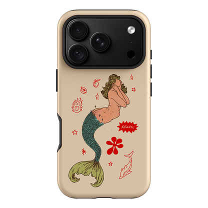 Mimi Cream Printed Phone Cases iPhone 18 Pro / Armoured by Easty Beasty - The Dairy