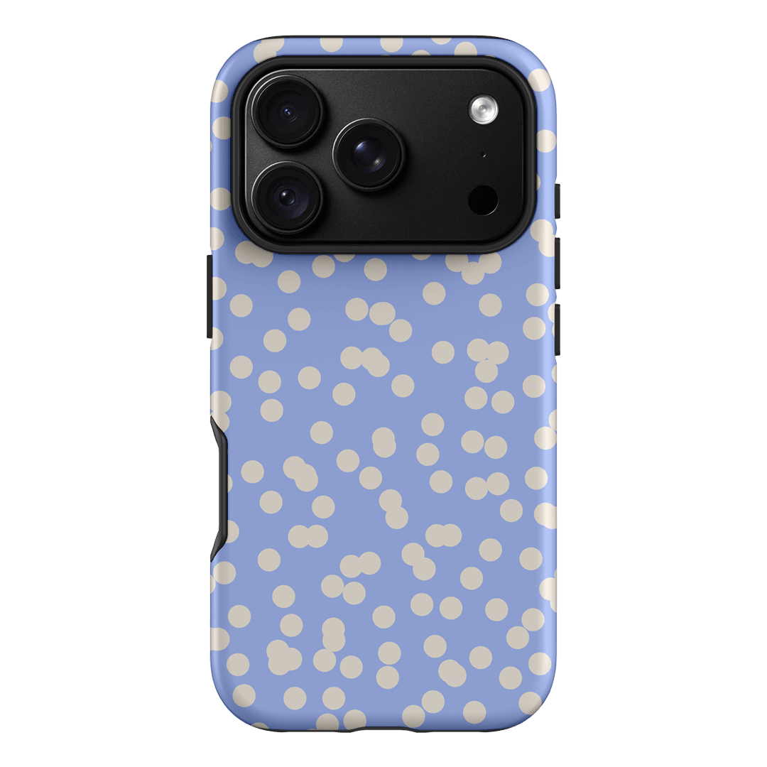 Mini Confetti Periwinkle Salt Printed Phone Cases iPhone 18 Pro / Armoured by Veronica Tucker - The Dairy