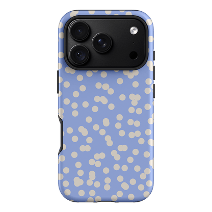 Mini Confetti Periwinkle Salt Printed Phone Cases iPhone 18 Pro / Armoured by Veronica Tucker - The Dairy