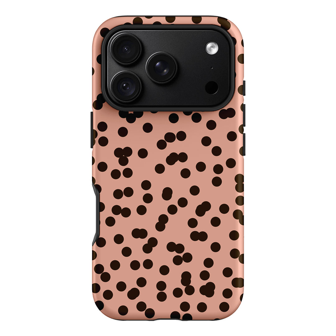 Mini Confetti Pink Chocolate Printed Phone Cases iPhone 18 Pro / Armoured by Veronica Tucker - The Dairy