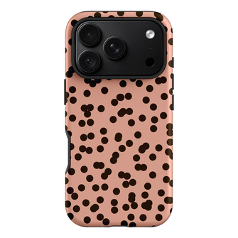 Mini Confetti Pink Chocolate Printed Phone Cases iPhone 18 Pro / Armoured by Veronica Tucker - The Dairy