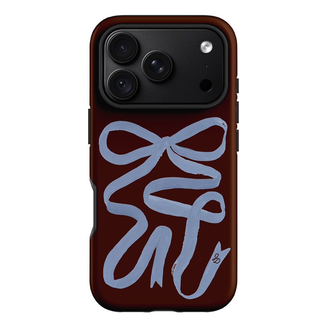 Mocha Ribbon Printed Phone Cases iPhone 18 Pro / Armoured by Jasmine Dowling - The Dairy