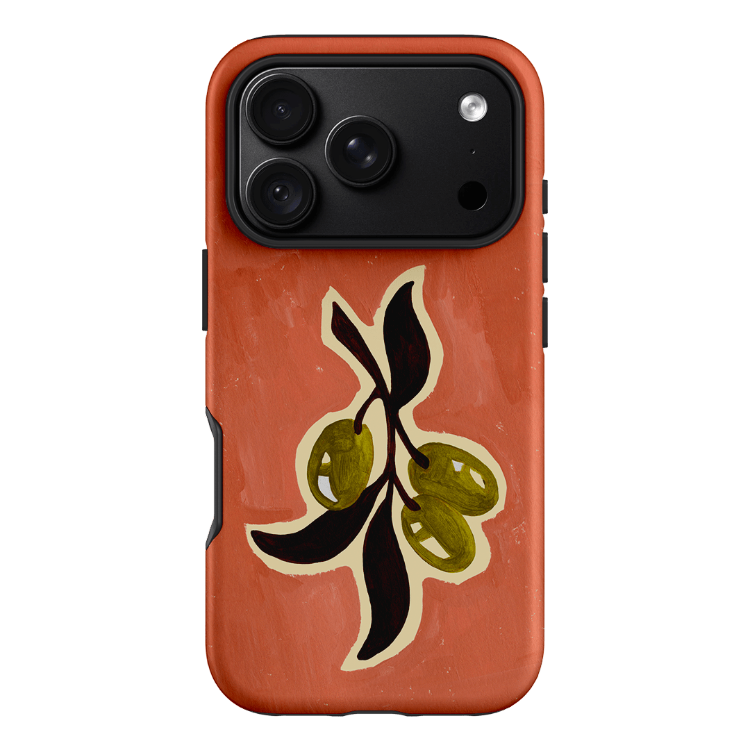 Olives Printed Phone Cases iPhone 18 Pro / Armoured by Studio Bon - The Dairy
