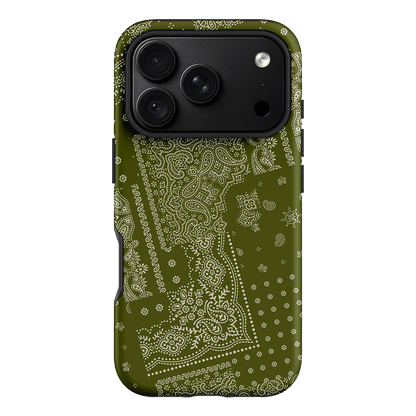 Paisley Fern Printed Phone Cases iPhone 18 Pro / Armoured by The Dairy - The Dairy
