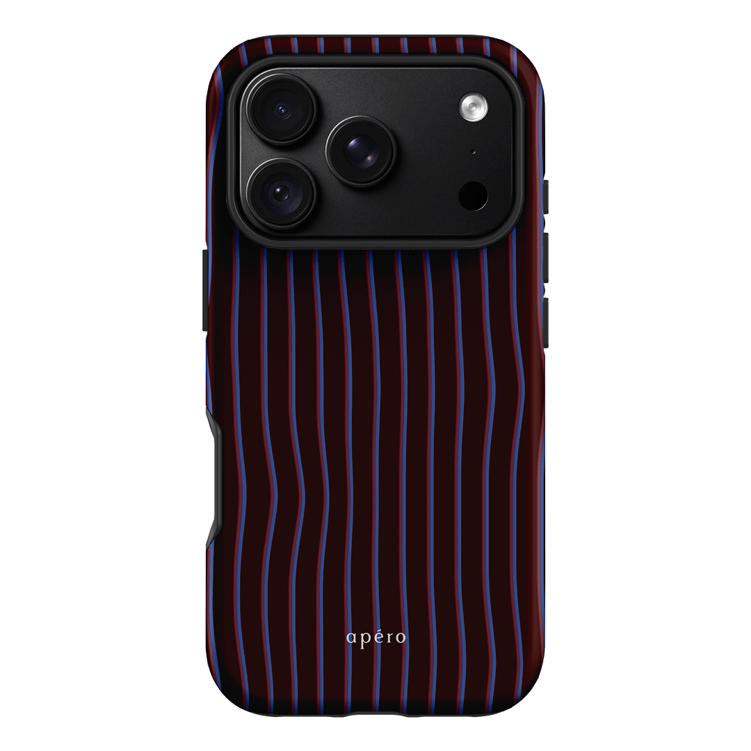 Panama Burgundy Printed Phone Cases iPhone 18 Pro / Armoured by Apero - The Dairy