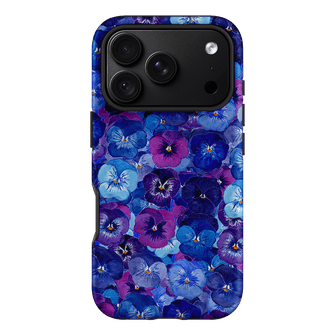 Pansy Jumble Printed Phone Cases iPhone 18 Pro / Armoured by Kayla Henley - The Dairy