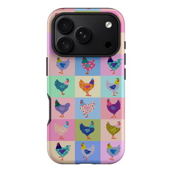 Pastel Chickens Printed Phone Cases iPhone 18 Pro / Armoured by Kayla Henley - The Dairy