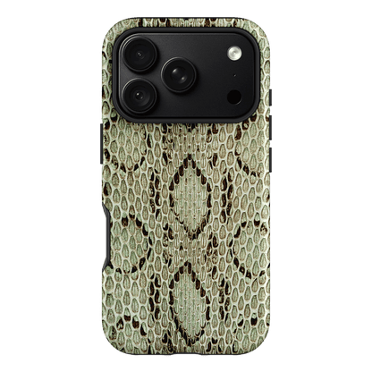 Pistachio Python Printed Phone Cases iPhone 18 Pro / Armoured by The Dairy - The Dairy