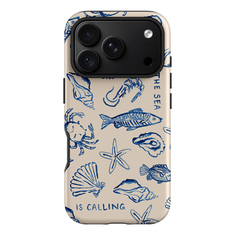 Sea Call Printed Phone Cases iPhone 18 Pro / Armoured by Cass Deller - The Dairy