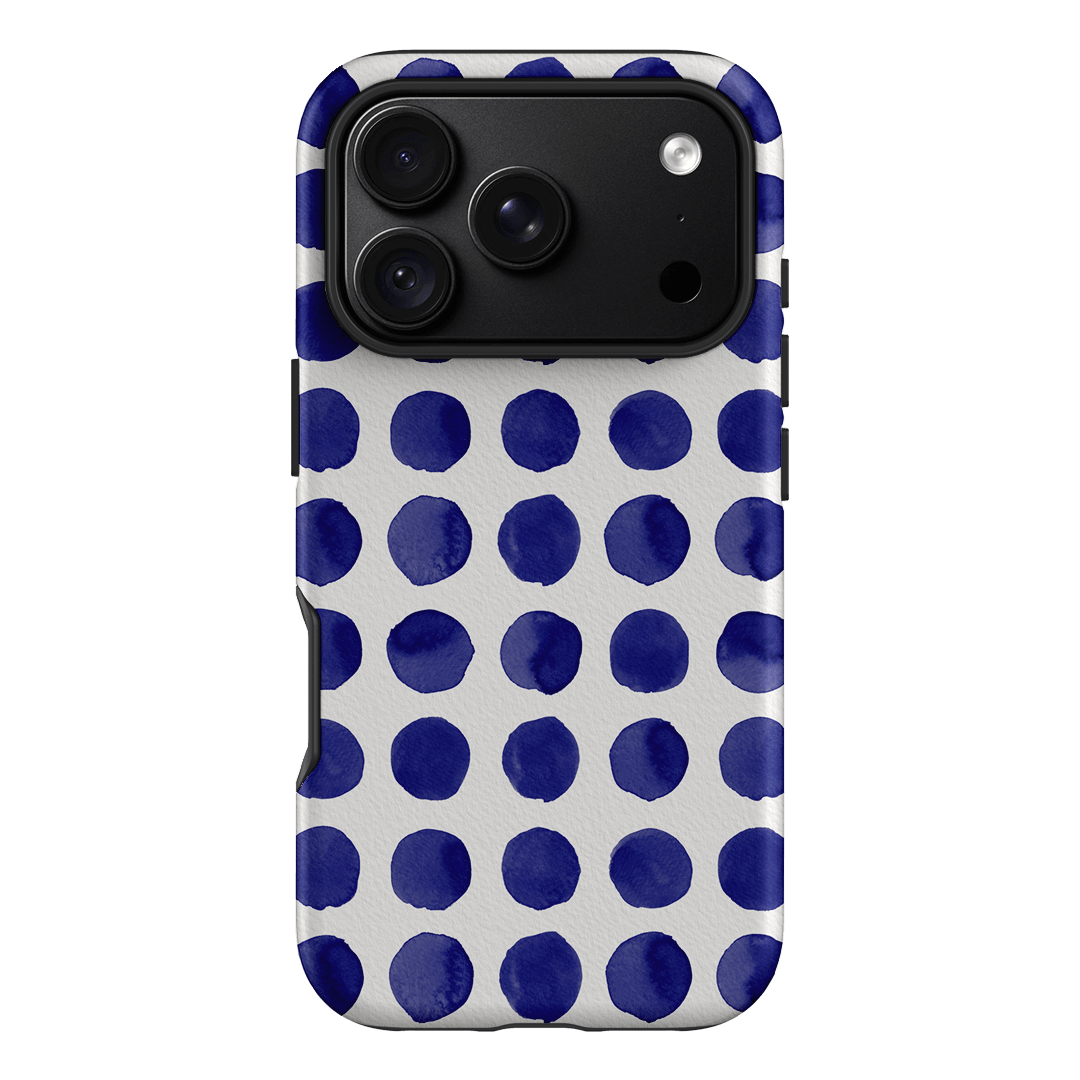 Spots in Blueberry Printed Phone Cases by The Dairy - The Dairy