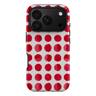 Spots in Red Printed Phone Cases by The Dairy - The Dairy