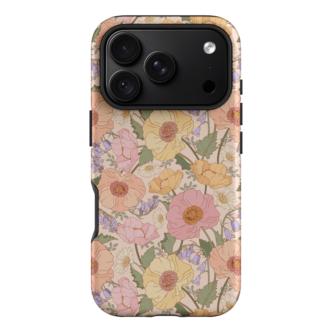 Spring Poppy Printed Phone Cases iPhone 18 Pro / Armoured by Kasiags Art - The Dairy