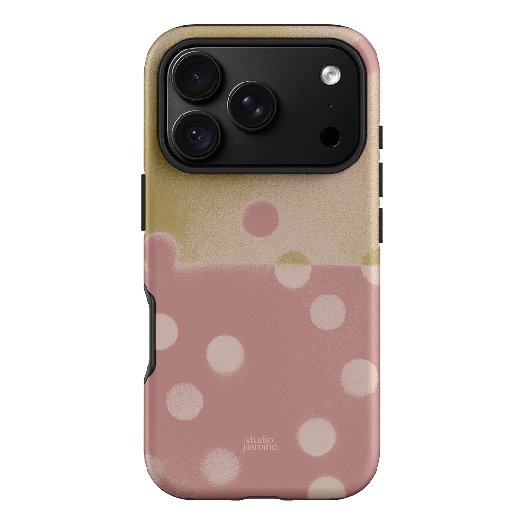 Strawberry Polka Dot Printed Phone Cases iPhone 18 Pro / Armoured by Jasmine Dowling - The Dairy