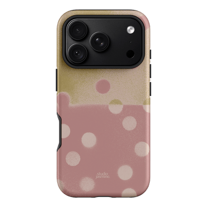 Strawberry Polka Dot Printed Phone Cases iPhone 18 Pro / Armoured by Jasmine Dowling - The Dairy