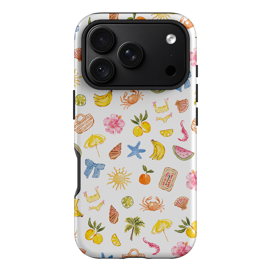 Summer Icons Printed Phone Cases iPhone 18 Pro / Armoured by Cass Deller - The Dairy