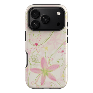 Swirl Pink Printed Phone Cases iPhone 18 Pro / Armoured by Kayla Carr - The Dairy