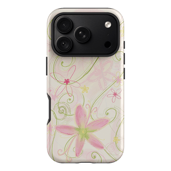 Swirl Pink Printed Phone Cases iPhone 18 Pro / Armoured by Kayla Carr - The Dairy