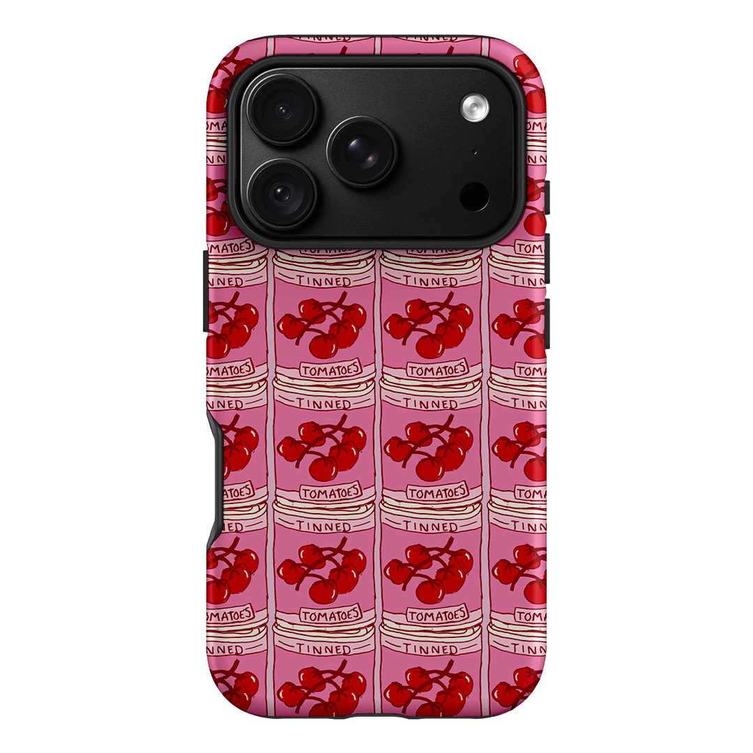 Tinned Tomatoes Printed Phone Cases iPhone 18 Pro / Armoured by The Dairy - The Dairy