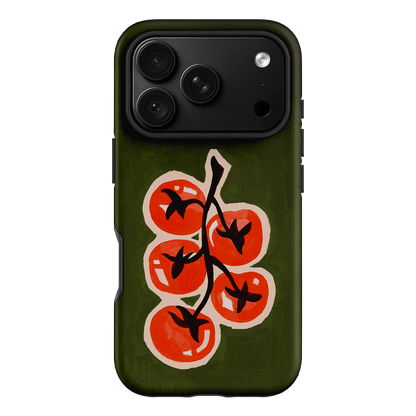 Tomatoes Printed Phone Cases iPhone 18 Pro / Armoured by Studio Bon - The Dairy