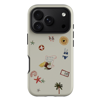 Vacay All Day Cream Printed Phone Cases by Antipodean - The Dairy