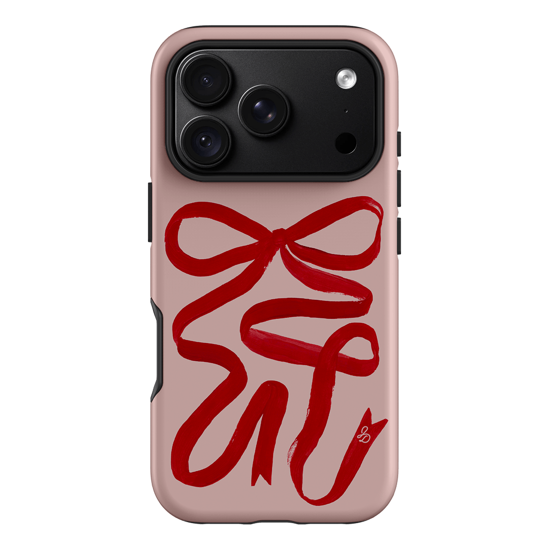 Valentine Ribbon Printed Phone Cases iPhone 18 Pro / Armoured by Jasmine Dowling - The Dairy