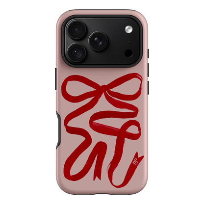 Valentine Ribbon Printed Phone Cases iPhone 18 Pro / Armoured by Jasmine Dowling - The Dairy