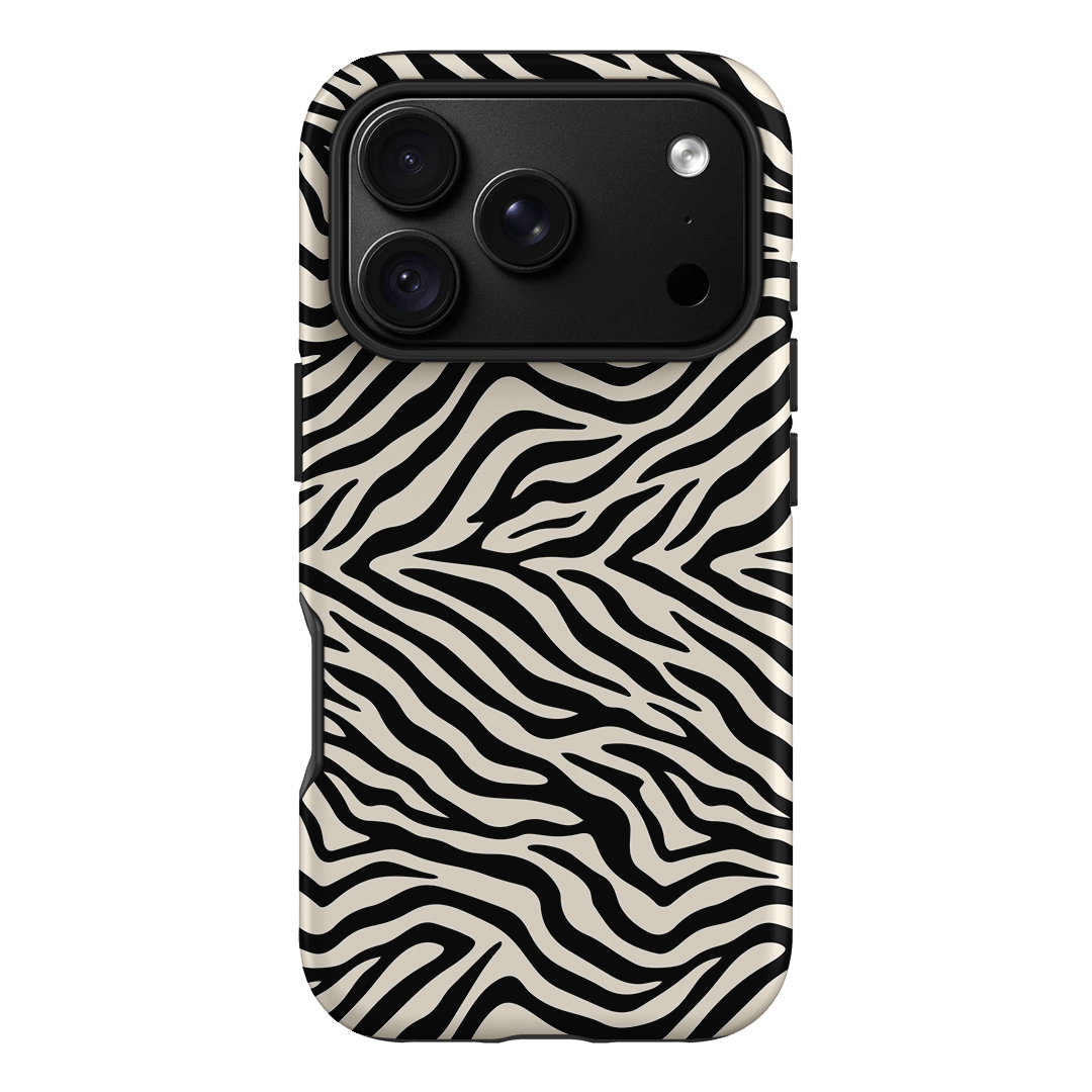 Zebra Ink Printed Phone Cases iPhone 18 Pro / Armoured by The Dairy - The Dairy