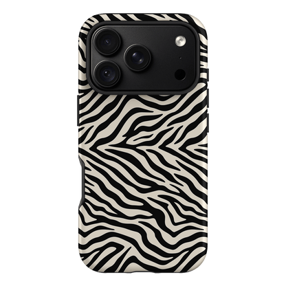 Zebra Ink Printed Phone Cases iPhone 18 Pro / Armoured by The Dairy - The Dairy