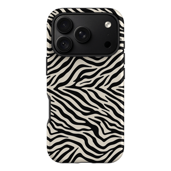 Zebra Ink Printed Phone Cases iPhone 18 Pro / Armoured by The Dairy - The Dairy