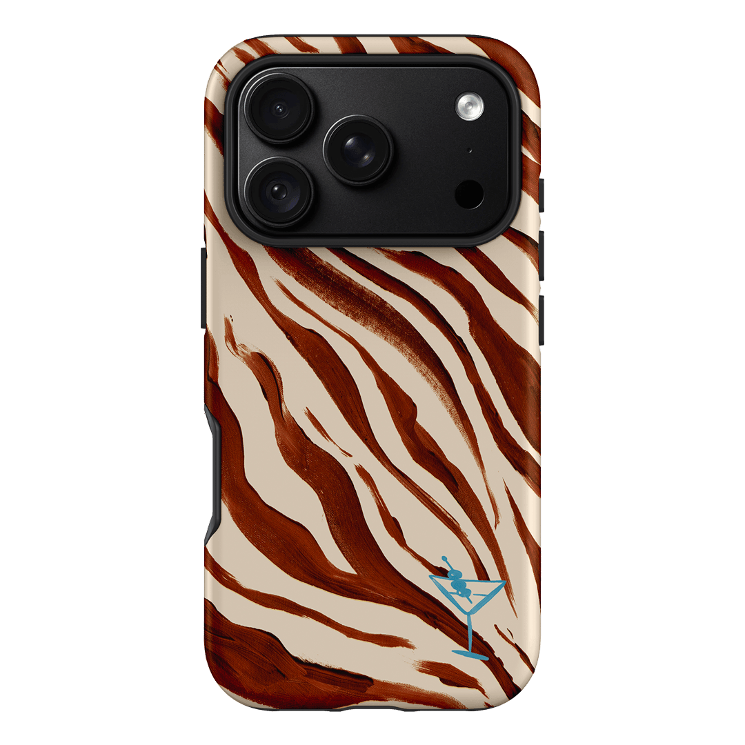Zebra Tini Printed Phone Cases iPhone 18 Pro / Armoured by Charlie Taylor - The Dairy