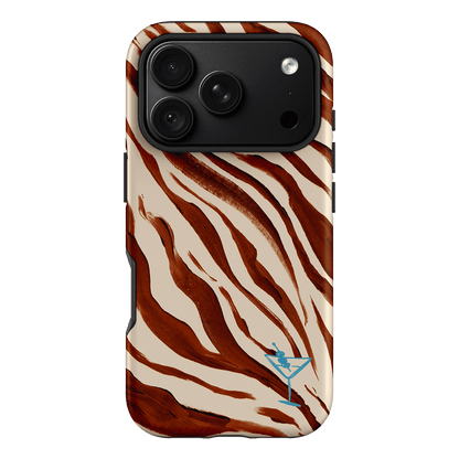 Zebra Tini Printed Phone Cases iPhone 18 Pro / Armoured by Charlie Taylor - The Dairy