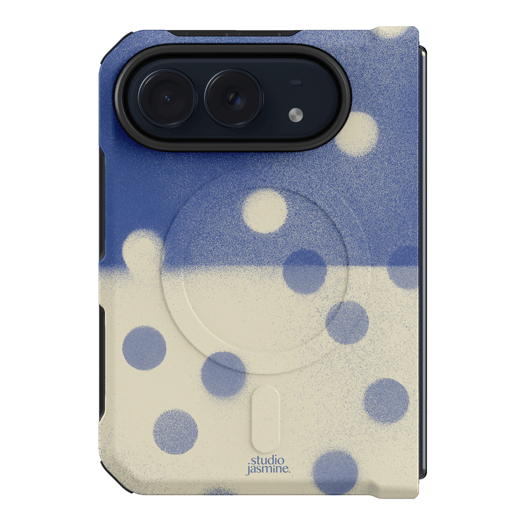 Bleu Polka Dot Printed Phone Cases iPhone Duo / Armoured MagSafe by Jasmine Dowling - The Dairy