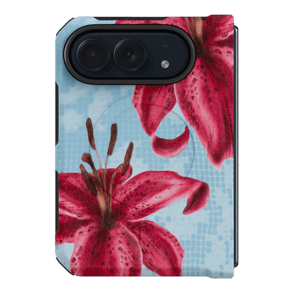 Lillies Printed Phone Cases iPhone Duo / Armoured MagSafe by Sally Hungerford - The Dairy