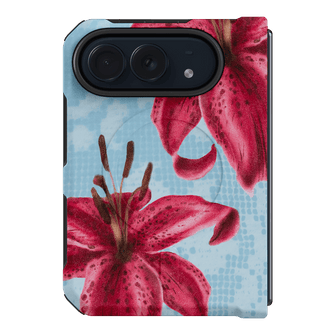 Lillies Printed Phone Cases iPhone Duo / Armoured MagSafe by Sally Hungerford - The Dairy