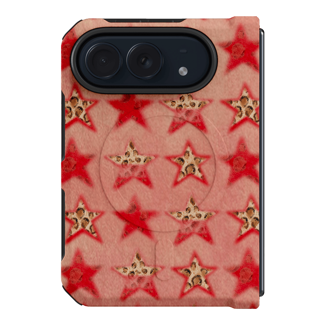Lucky Stars Cheetah Printed Phone Cases iPhone Duo / Armoured MagSafe by BG. Studio - The Dairy