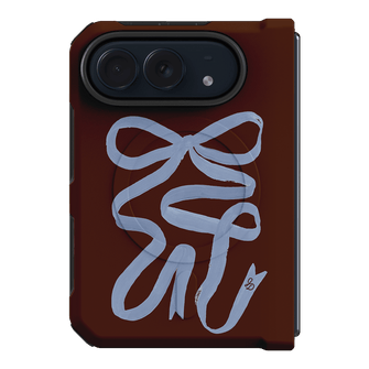 Mocha Ribbon Printed Phone Cases iPhone Duo / Armoured MagSafe by Jasmine Dowling - The Dairy