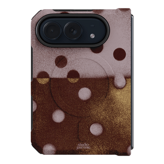 Rust Polka Dot Printed Phone Cases iPhone Duo / Armoured MagSafe by Jasmine Dowling - The Dairy