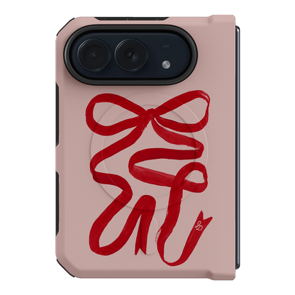 Valentine Ribbon Printed Phone Cases iPhone Duo / Armoured MagSafe by Jasmine Dowling - The Dairy
