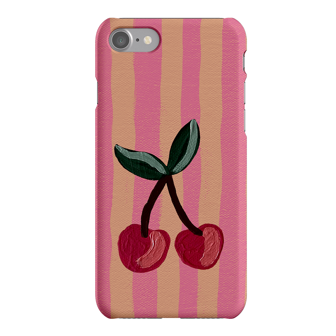 Cherry On Top Printed Phone Cases iPhone SE / Snap by Amy Gibbs - The Dairy