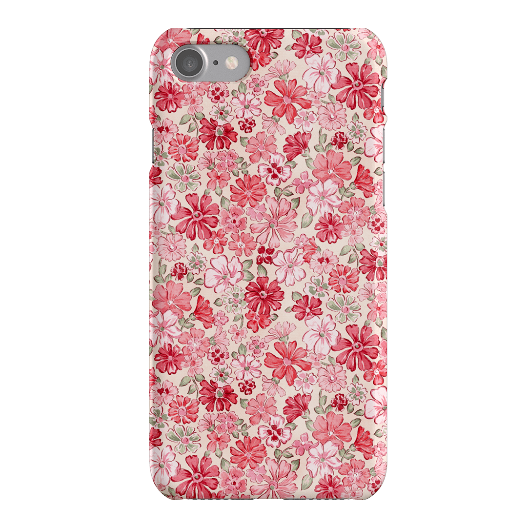 Strawberry Kiss Printed Phone Cases iPhone SE / Snap by Oak Meadow - The Dairy