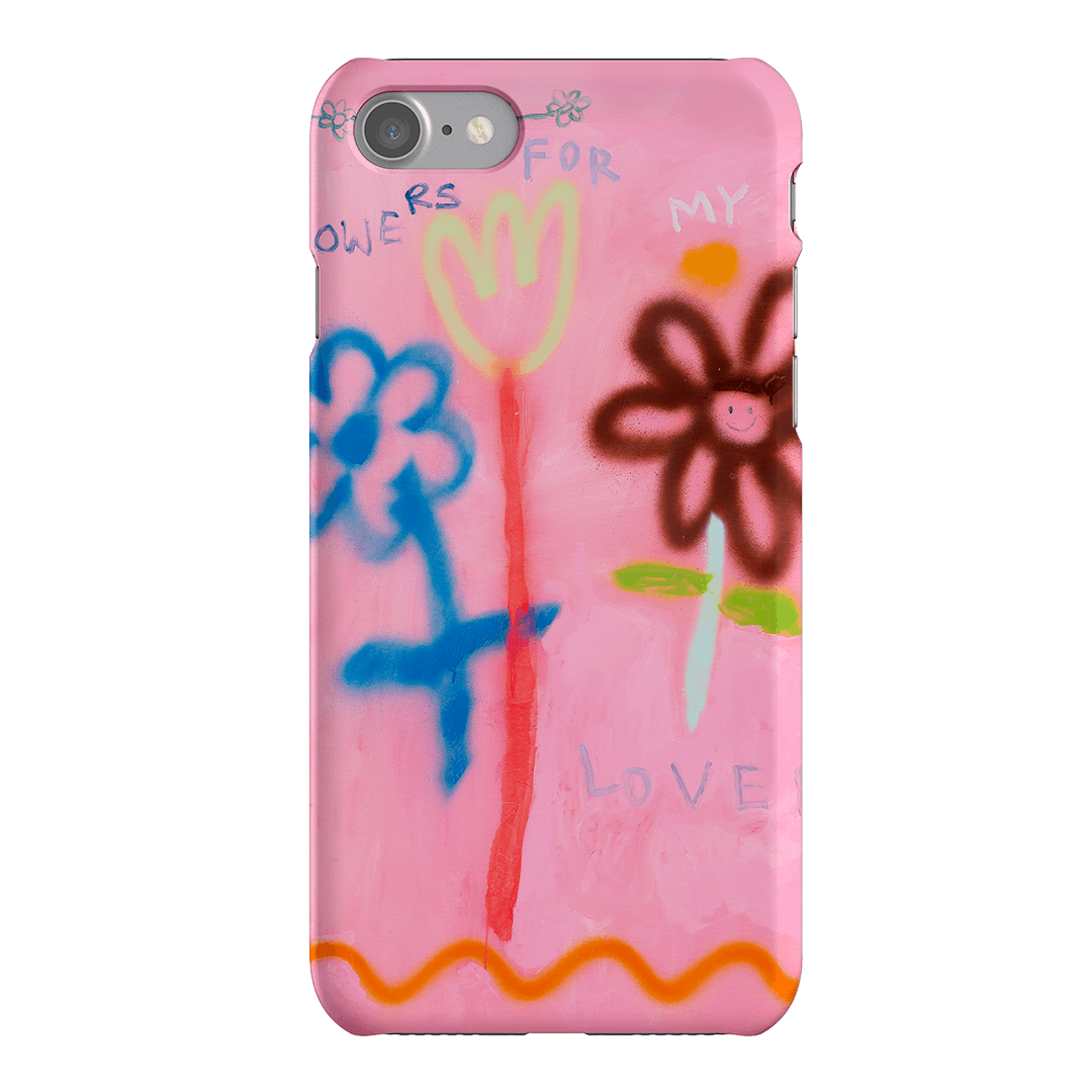 Flowers Printed Phone Cases iPhone SE / Snap by Kate Eliza - The Dairy