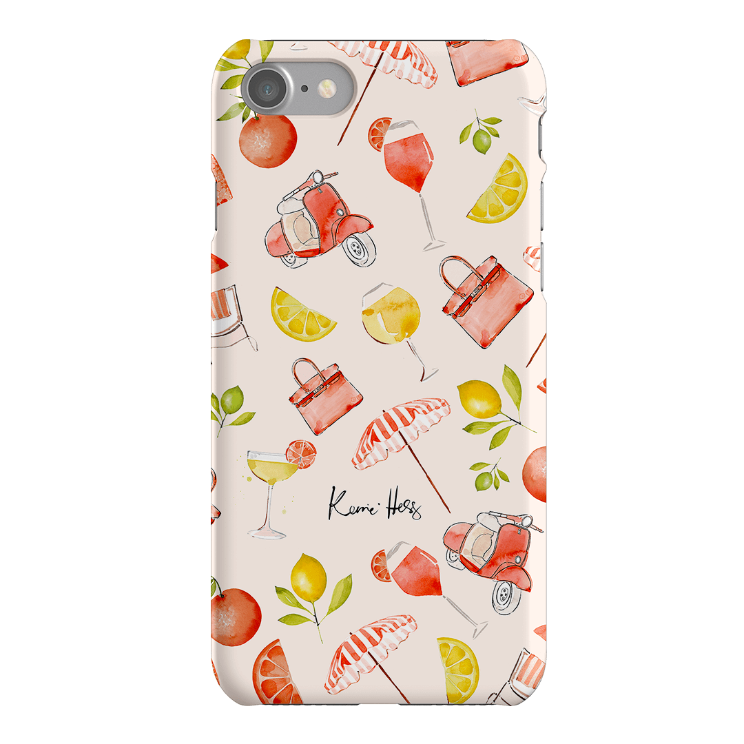 Positano Printed Phone Cases iPhone SE / Snap by Kerrie Hess - The Dairy