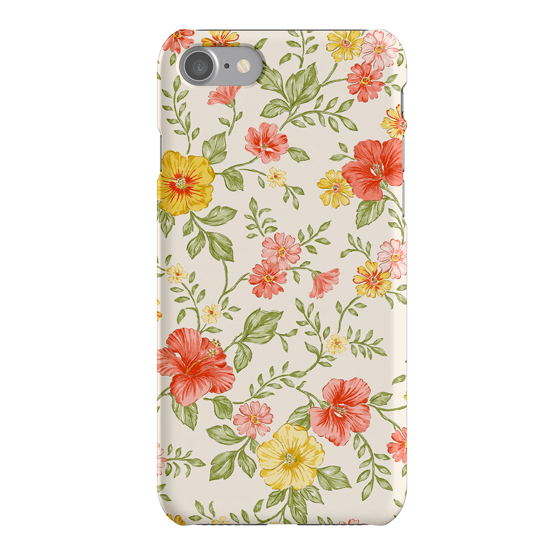 Hibiscus Printed Phone Cases iPhone SE / Snap by Oak Meadow - The Dairy