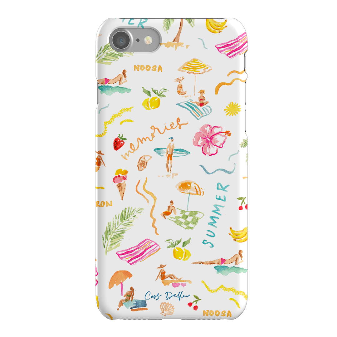 Summer Memories Printed Phone Cases iPhone SE / Snap by Cass Deller - The Dairy