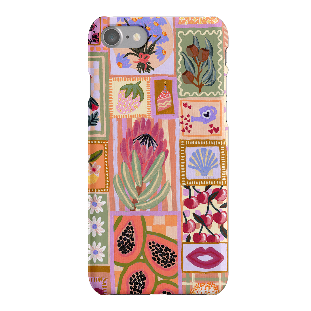 Summer Postcards Printed Phone Cases iPhone SE / Snap by Amy Gibbs - The Dairy