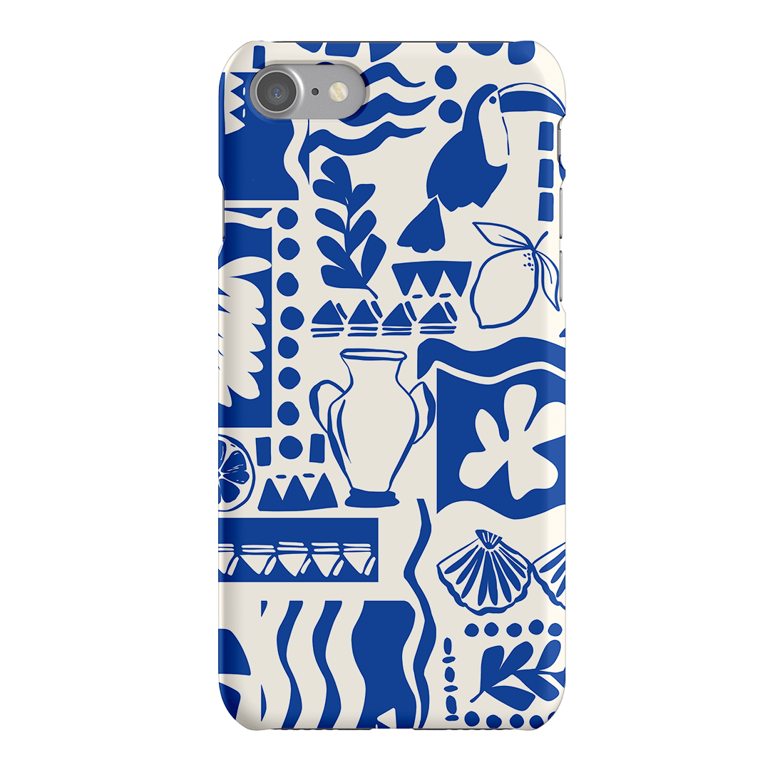 Toucan Blue Printed Phone Cases iPhone SE / Snap by Charlie Taylor - The Dairy